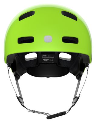 Poc Pocito Crane Mips Green-Yellow Fluorescent Helmet