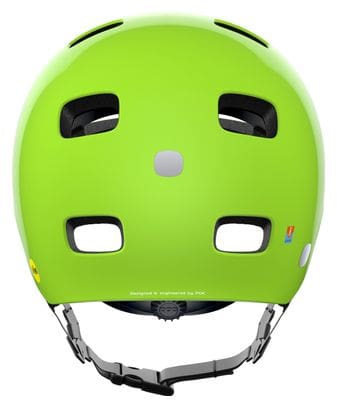 Poc Pocito Crane Mips Green-Yellow Fluorescent Helmet