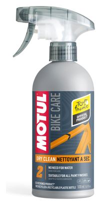 MOTUL Dry Clean - Nettoyant sans Rinçage pour Vélo de Route 500ml