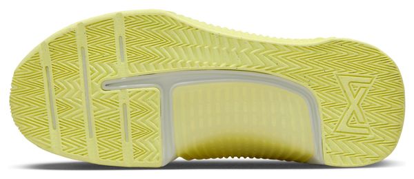 Nike Metcon 9 White Yellow Women's Cross Training Shoes