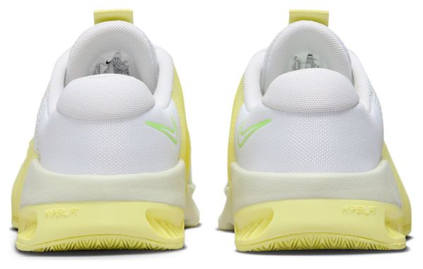 Nike Metcon 9 White Yellow Women's Cross Training Shoes