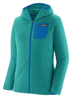 Polaire Femme Patagonia R1 Air Full-Zip Hoody Turquoise