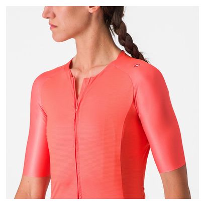 Maillot Manches Courtes Mavic Essential Femme Bleu Foncé/Corail