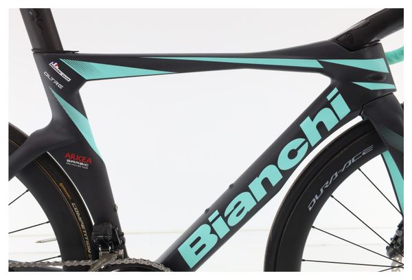 Produit reconditionné · Bianchi Oltre RC N.Bouhanni Carbone Di2 12V · Noir / Vélo de route / Bianchi | Très bon état