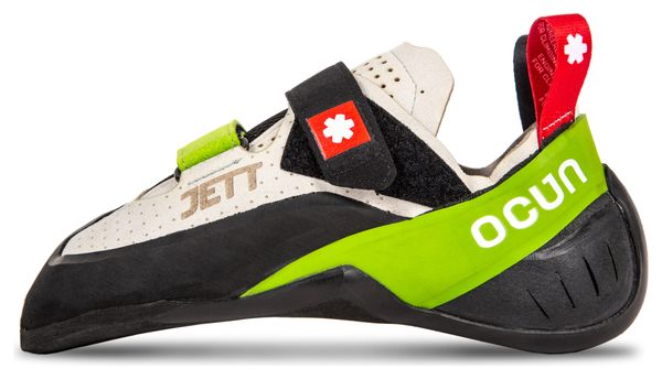 Scarpette da arrampicata Ocun Jett QC Grigio/Verde
