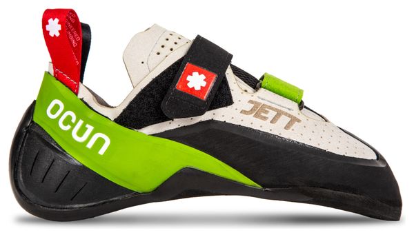 Scarpette da arrampicata Ocun Jett QC Grigio/Verde