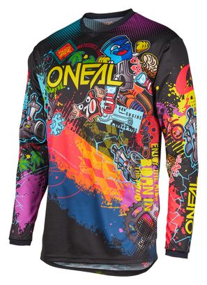 O'neal Element Vibrant Langarm-Trikot für Kinder, mehrfarbig