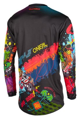 O'neal Element Vibrant Langarm-Trikot für Kinder, mehrfarbig