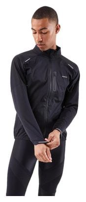 Chaqueta con capucha Kiprun Run 900 Warm Regul Negra