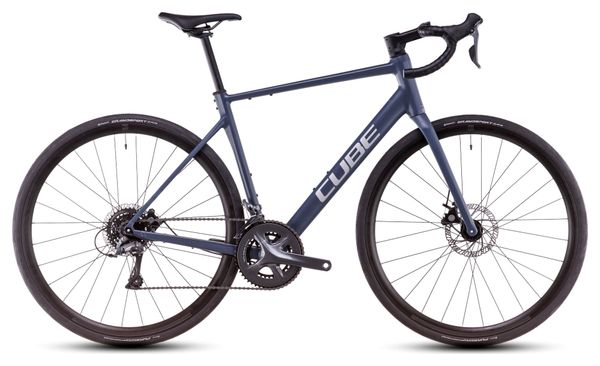 Vélo de Route Cube Attain Pro Shimano Claris 8V 700 mm Bleu Night Flight 2025