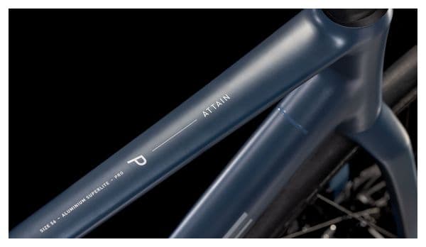 Cube Attain Pro Rennrad Shimano Claris 8S 700 mm Night Flight Blau 2025