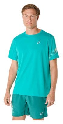 Asics Icon Jersey met korte mouwen Blauw Heren