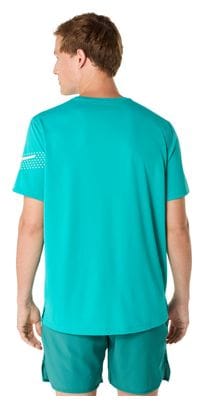 Asics Icon Jersey met korte mouwen Blauw Heren