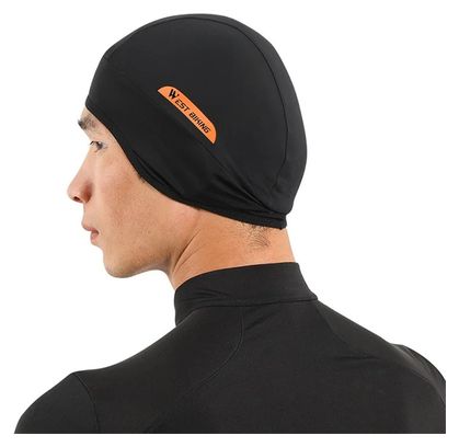 Bonnet d'été Soie Glacée Sport Noir