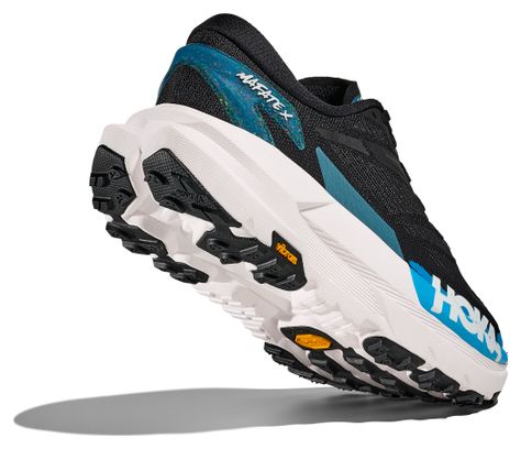 Hoka Mafate X Black/Blue Men's Trail Shoes