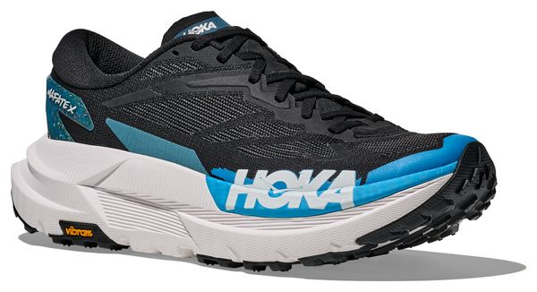 Hoka Mafate X Black/Blue Men's Trail Shoes