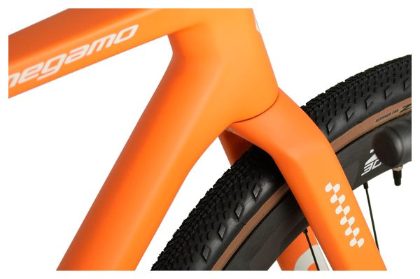 Vélo de Gravel Megamo Silk 02 Sram Rival XPLR AXS 13V 700 mm Orange/Vert/Jaune 2026