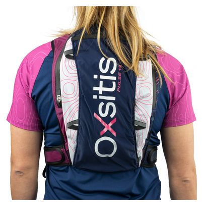 Oxsitis Pulse 12 Ultra Blue Pink Women's Hydration Bag