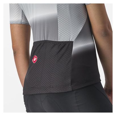 Maillot Manches Courtes Femme Castelli Dolce Gris/Noir