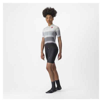 Maillot Manches Courtes Femme Castelli Dolce Gris/Noir