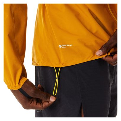 Asics FujiTrail Waterproof Jacket Orange