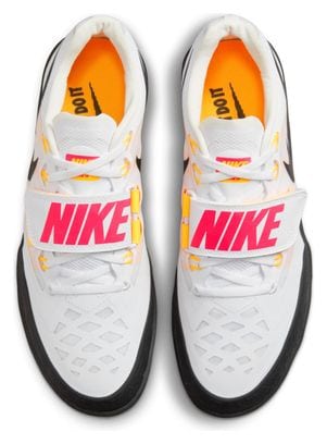 Chaussures d'Athlétisme Unisexe Nike Zoom SD 4 Blanc Rose Orange
