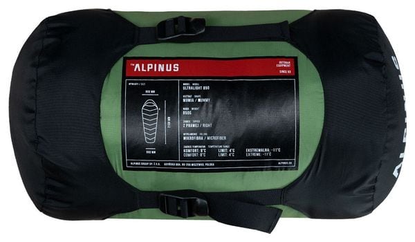 Sac de couchage Alpinus Ultralight 850 (Gauche)