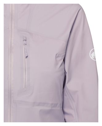 Veste Imperméable Mammut Aenergy TR Hooded Violet Femme