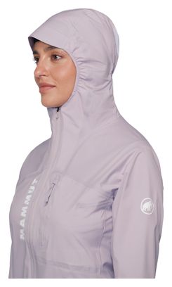 Veste Imperméable Mammut Aenergy TR Hooded Violet Femme