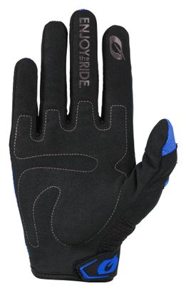 Gants Longs O'Neal Element Racewear Noir/Bleu