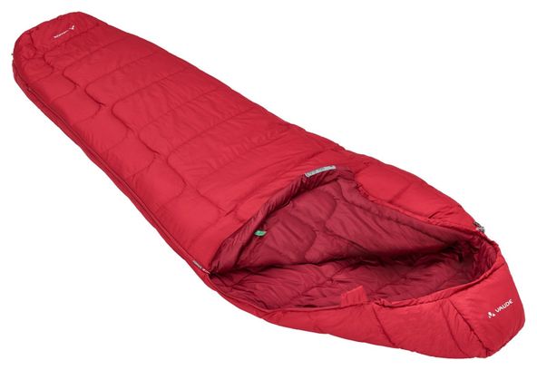 Vaude Sioux 400 SYN Right Zip Sleeping Bag Red