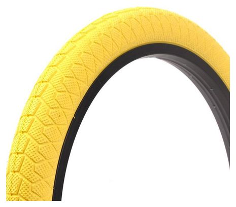 Set de pneus BMX KENDA 20 pouces x 1 95 pouces jaune KHE