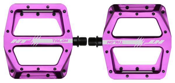 Paar platte pedalen HT Components Talon AN71 Paars