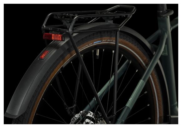 VTC Électrique Cube Touring Hybrid One 625 Shimano Alivio 9V 625 Wh 700 mm Vert Dark 2024