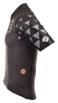 Bioracer Speedwear Concept Stratos GR + Short Sleeve Jersey In Speed We Trust Black / Gray