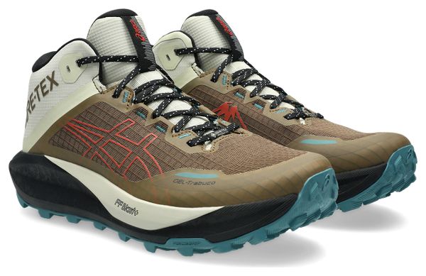 Chaussures Trail Asics Gel-Trabuco MT GTX Marron Homme