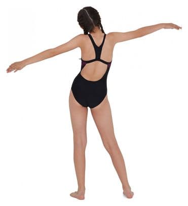 Maillot de bain 1 pièce épissuré fille Speedo Boomstar Flyback