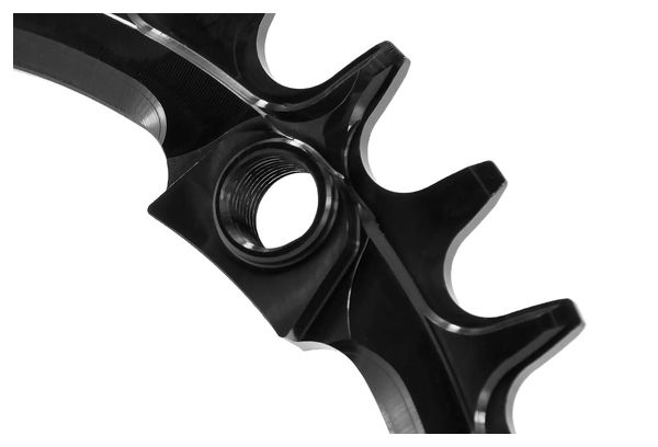 Garbaruk rond plateau met 4 gaten, 104 mm BCD, zwart