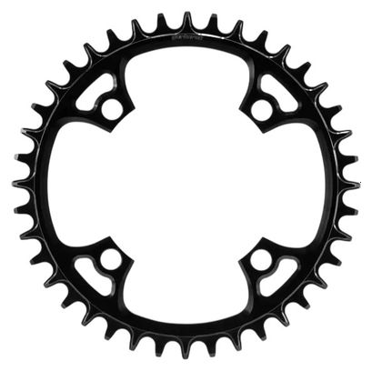Garbaruk rond plateau met 4 gaten, 104 mm BCD, zwart