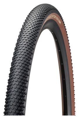 Pneu Gravel American Classic Aggregate 700 mm Tubeless Ready Souple Stage 5S Armor Rubberforce G Flancs Marrons