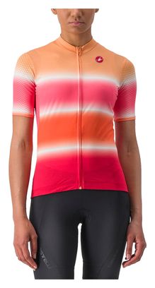 Castelli Dolce Women's Short Sleeve Jersey Orange/Pink