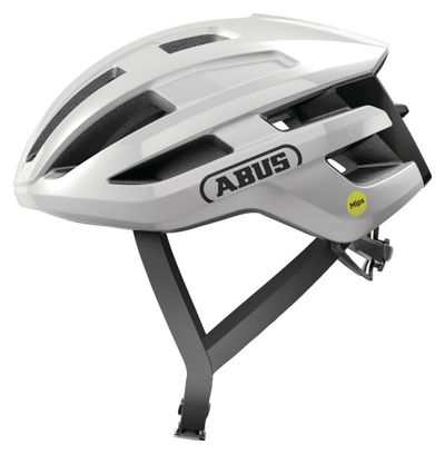 Casque Abus PowerDome MIPS Shiny White / Blanc