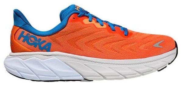 Hoka Arahi 6 Orange Blue Running Schuh