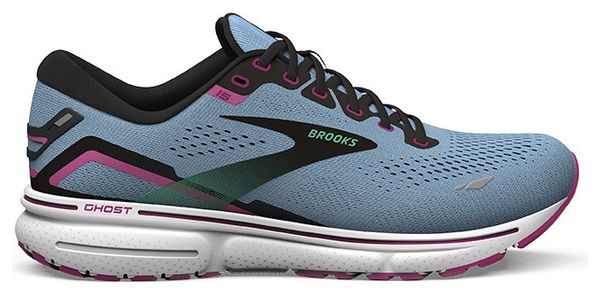 Brooks Ghost 15 Running Shoes Blue Pink Women's