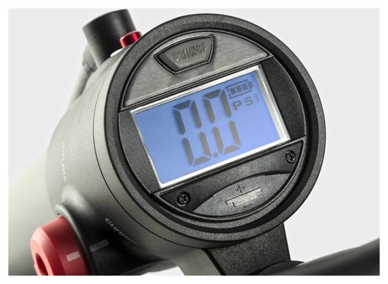 Bontrager TLR Flash Charger Foot Pump, Black