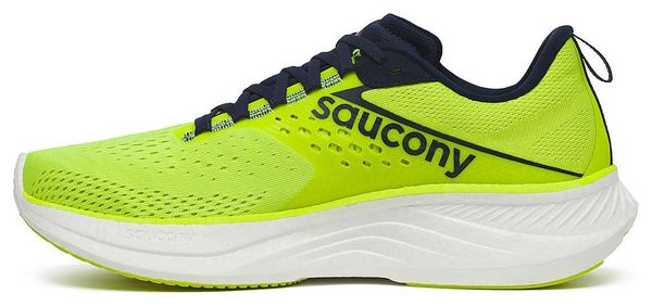 Running Saucony Ride 17 Yellow/Blue Men's Shoes