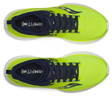 Zapatillas Saucony Running Ride 17 Amarillo/Azul Hombre