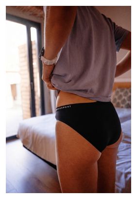 Mallas Compressport Feelfree Seamless negras para mujer