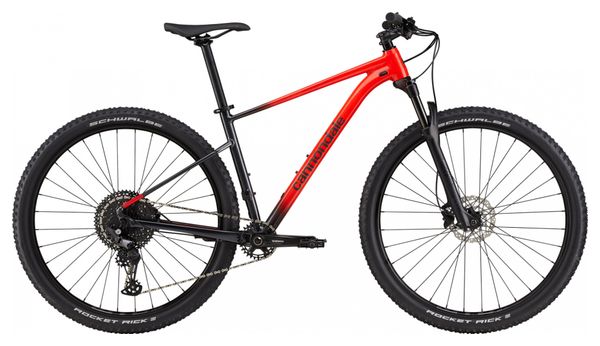 Cannondale Trail SL 3 Hardtail MTB Shimano Deore 12S 29'' Rally Red Black