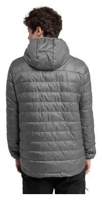 Veste randonnée isolante ultralégère femme Homme Terrain Gris